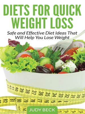 cover image of Diets for Quick Weight Loss